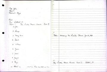 COX, John (n.d.) Eliza